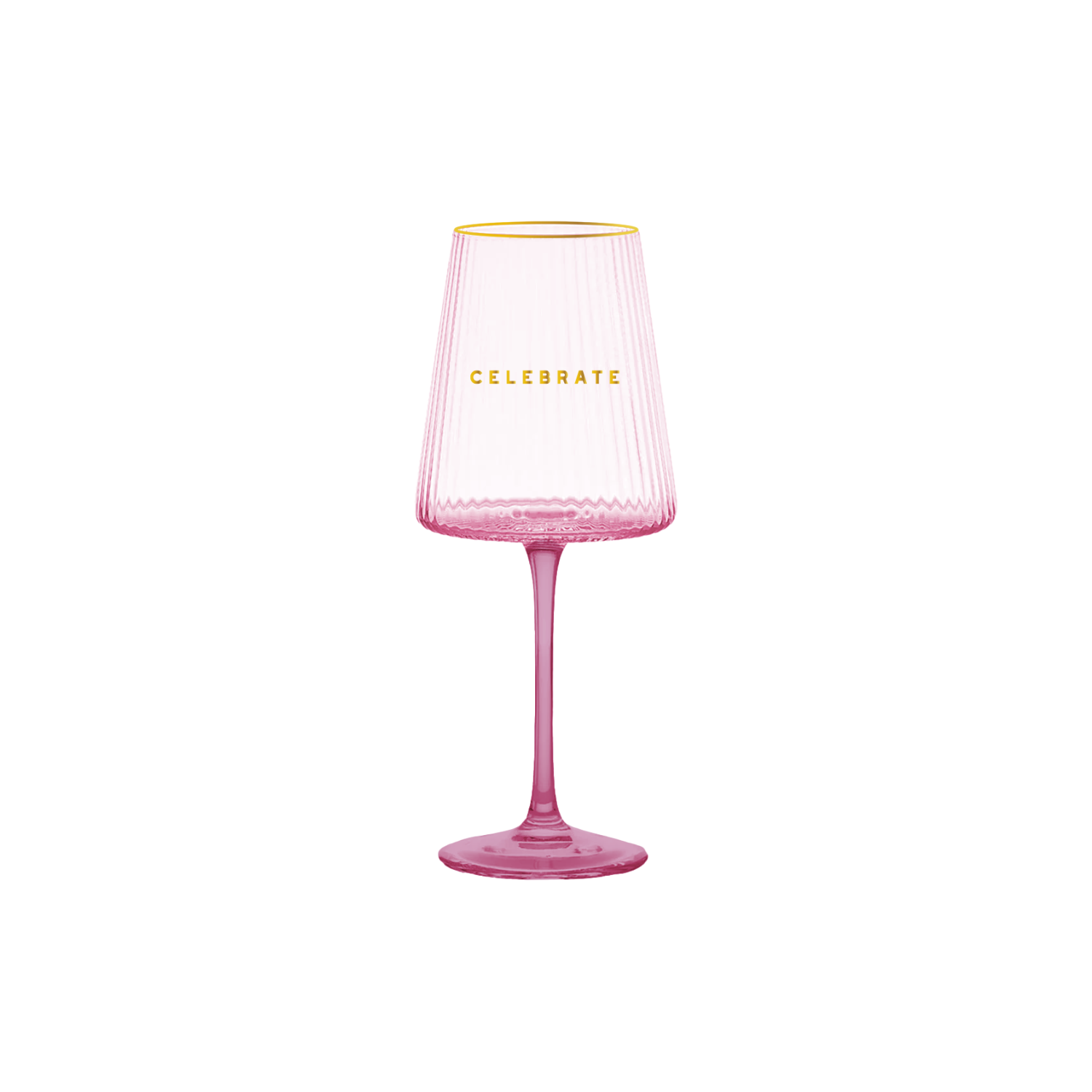 Celebrate Wine Glass